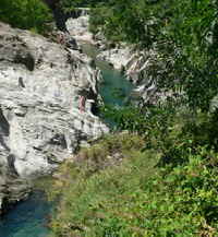 Eine von mehreren sch�nen Badestellen im Gardon St Germain.